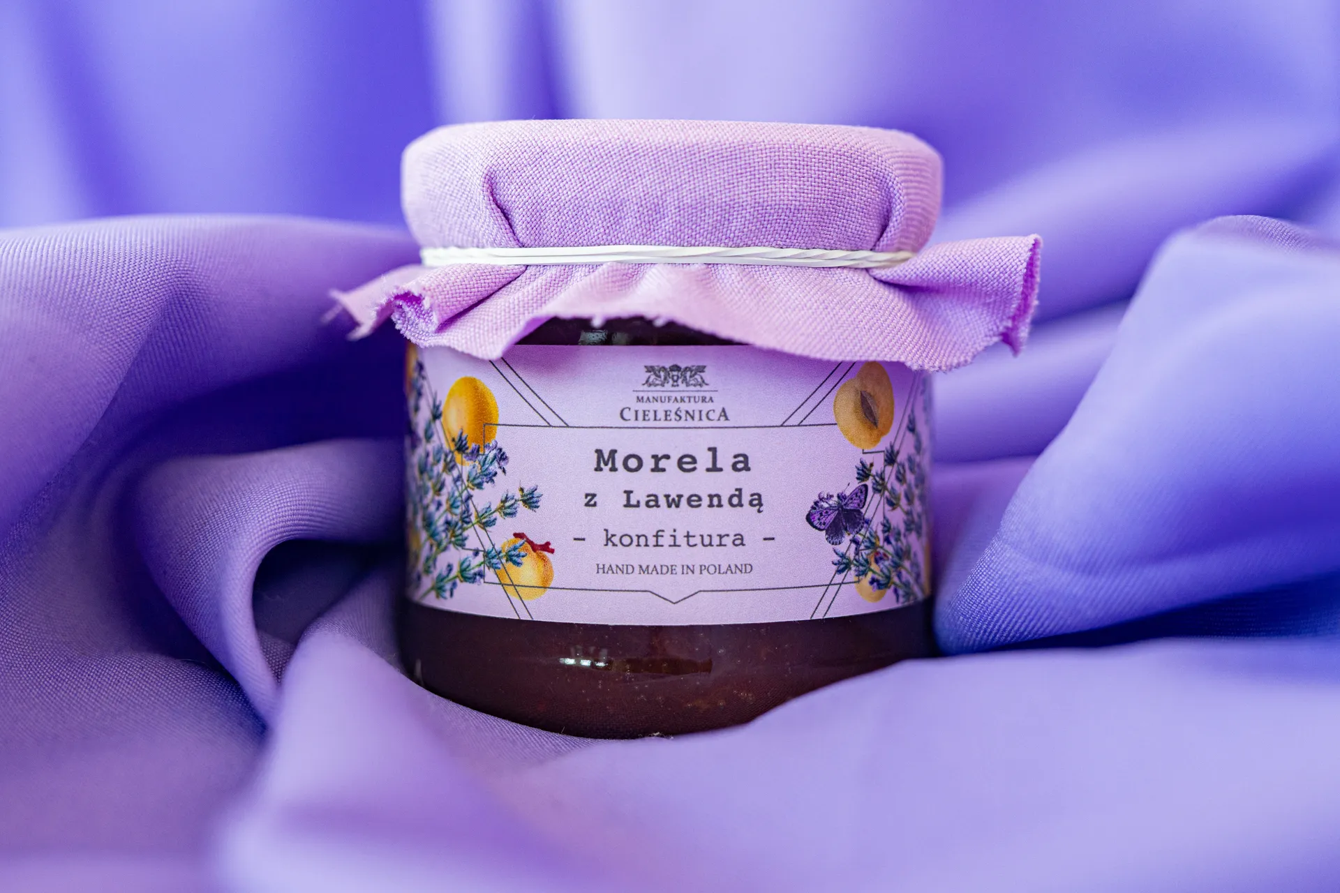 KONFITURA Z MORELI I LAWENDY
