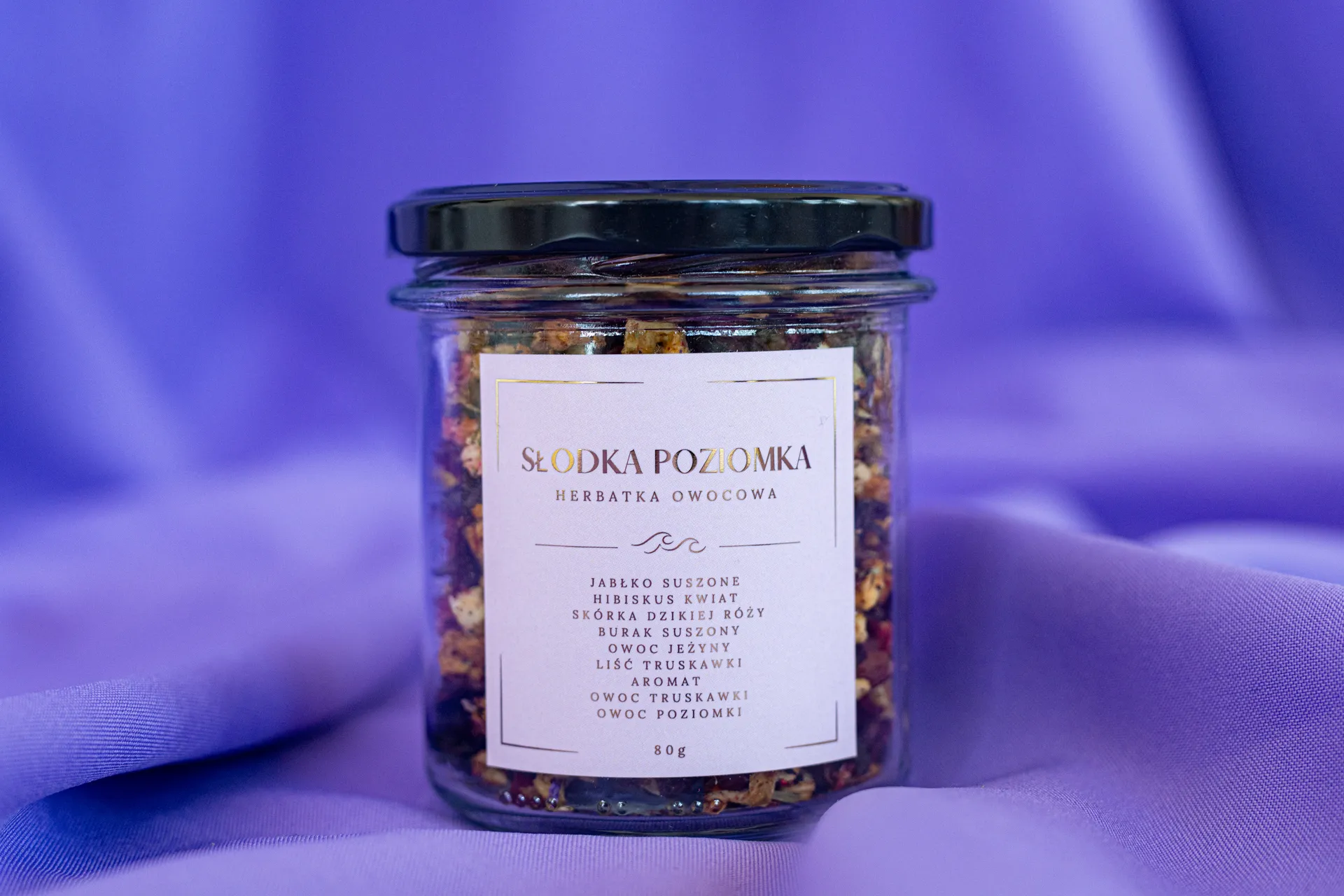 HERBATKA OWOCOWA SŁODKA POZIOMKA