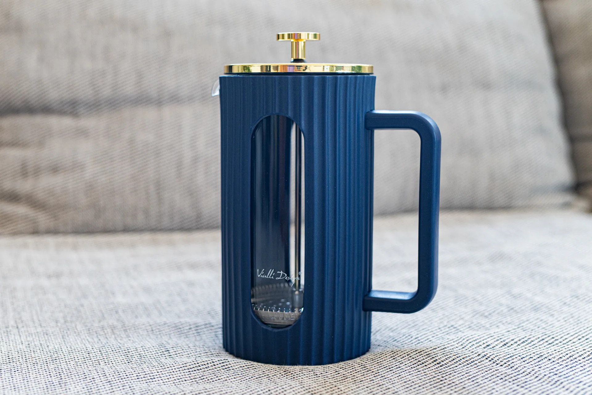 ZAPARZACZ FRENCH PRESS LIVIO - GRANATOWY