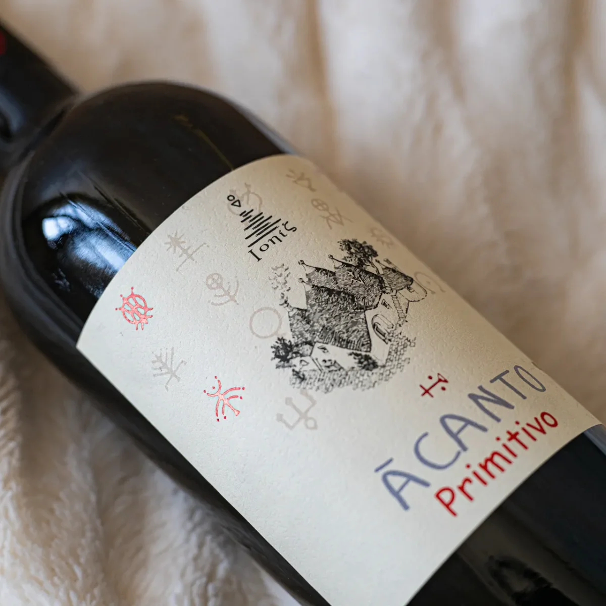 WINO CZERWONE IONIS ACANTO - PRIMITIVO