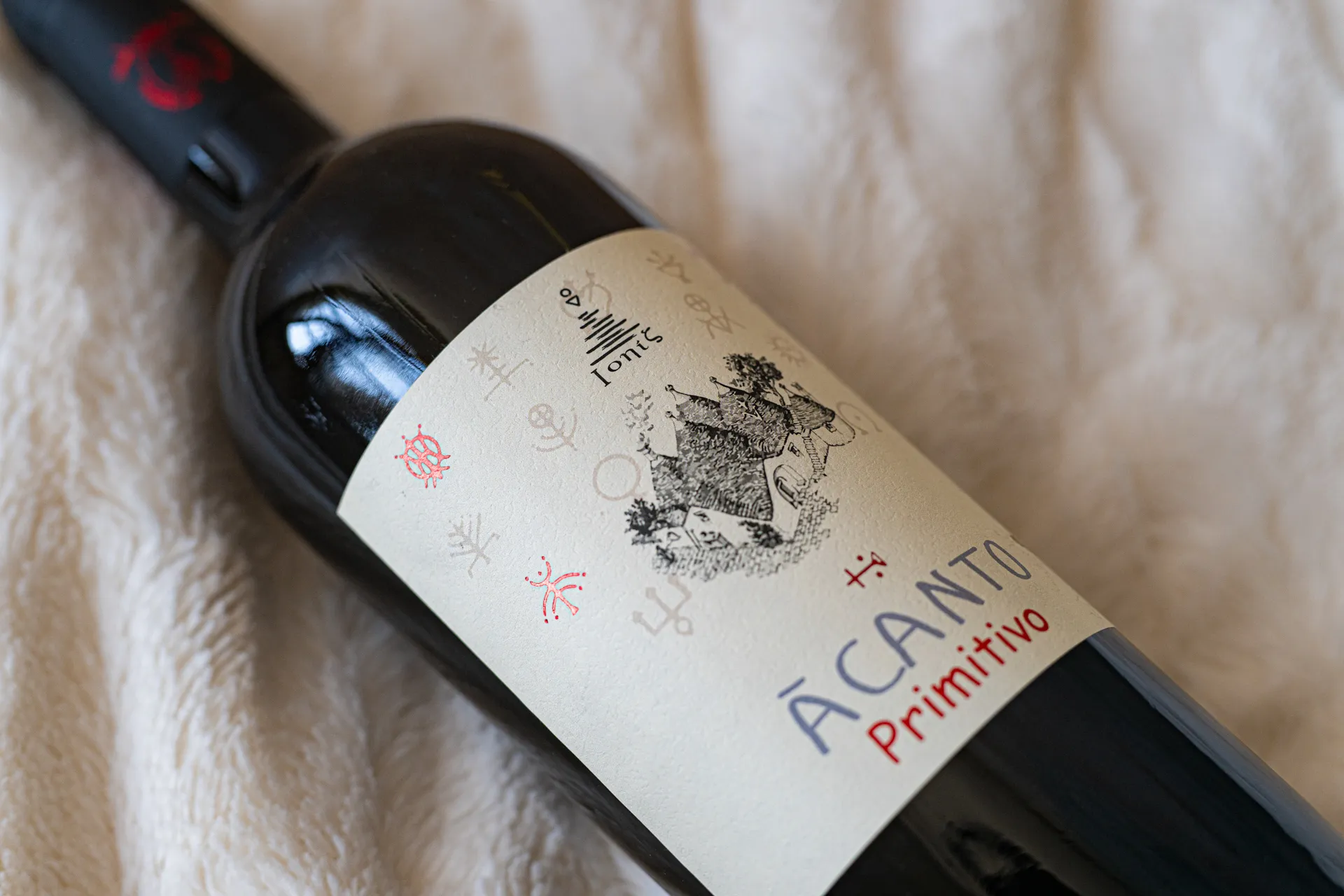 WINO CZERWONE IONIS ACANTO - PRIMITIVO