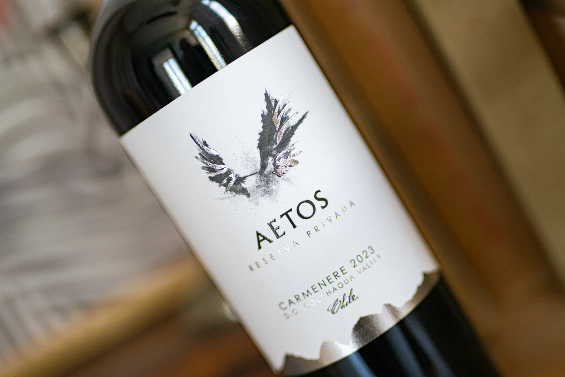 WINO CZERWONE AETOS RESERVA PRIVADA CARMENERE