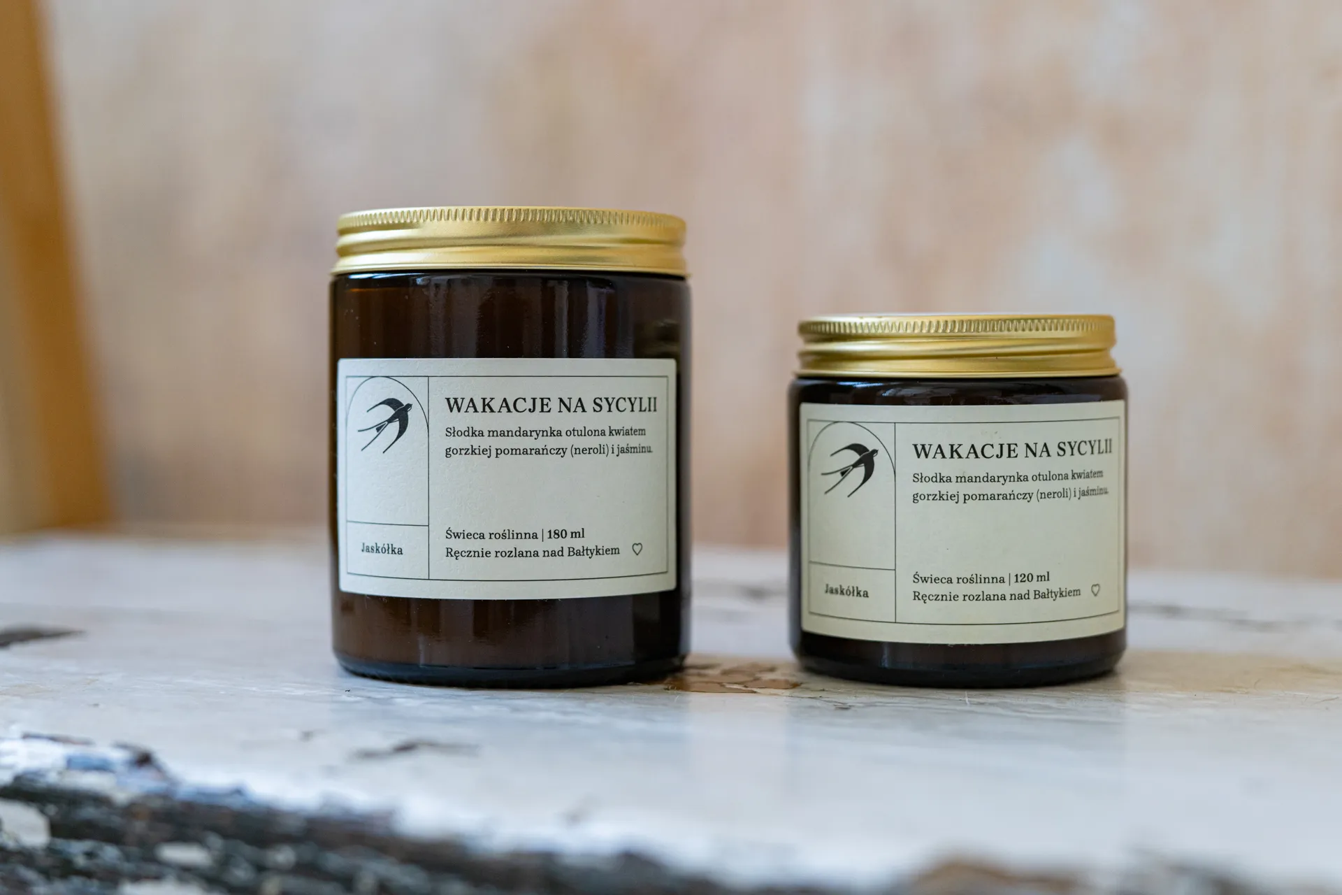ŚWIECA SOJOWA WAKACJE NA SYCYLII - 180 ml